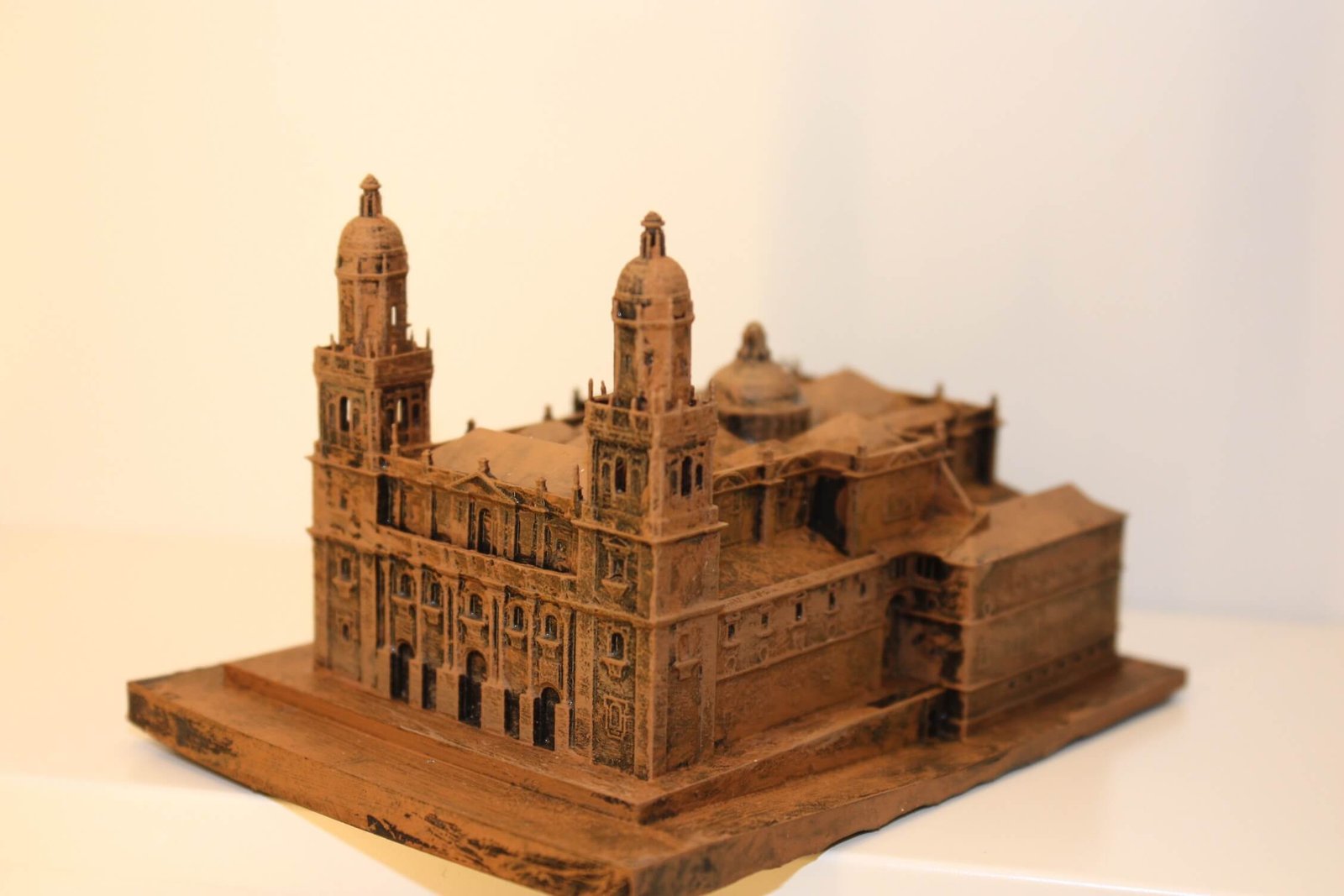 Catedral de Jaén impresa en 3D, modelo de arquitectura, réplica histórica, souvenir, artesanía, impresión 3D